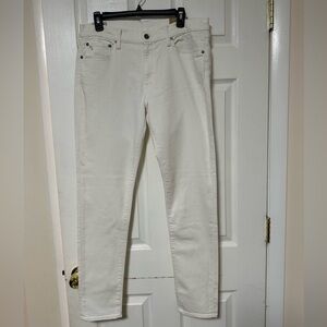 Polo by Ralph Lauren Tompkins Skinny White Jeans